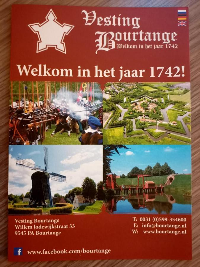 Bij De Friesche Poort Bed & Breakfast Bourtange Eksteriør bilde